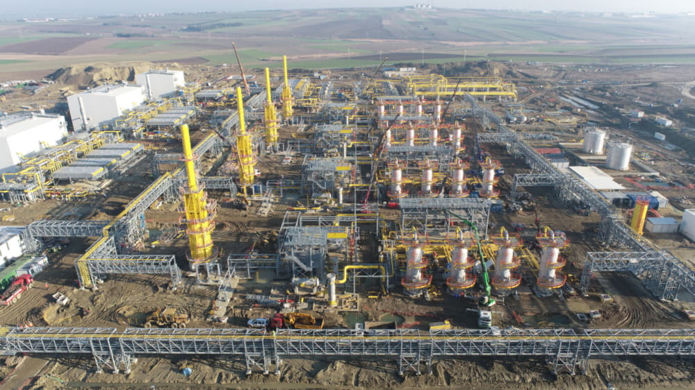 KKUGS-North Marmara Natural Gas Storage Facility Cable Rack Manufacturing and Installation