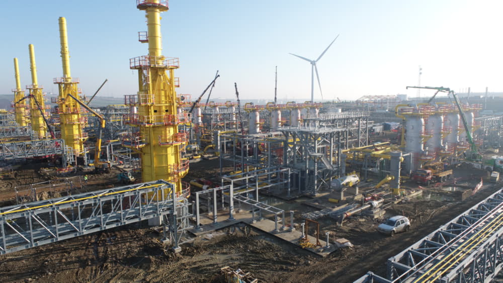KKUGS-North Marmara Natural Gas Storage Facility Cable Rack Manufacturing and Installation