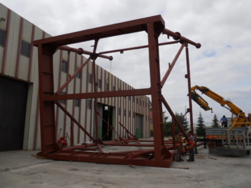 KOCA İNŞAAT- Potassium Chloride Mine Steel Tower Manufacturing