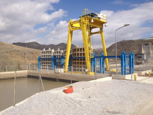 GİMAK - Çeşmebaşı Regulator and HEPP Facility Cover and Grille Manufacturing and Installation Works