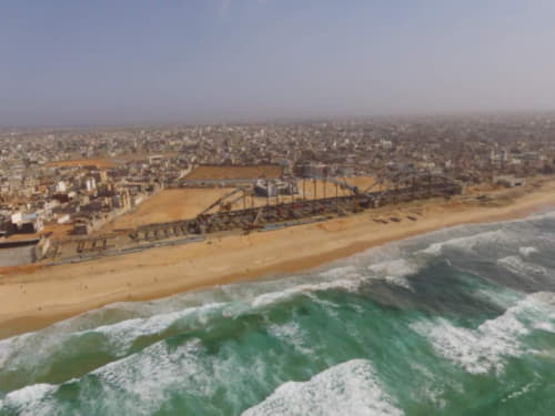 BARBOT - Senegal - Dakar 350 m Arch Bridge Steel Construction Manufacturing