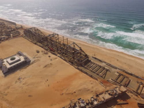 BARBOT - Senegal - Dakar 350 m Arch Bridge Steel Construction Manufacturing