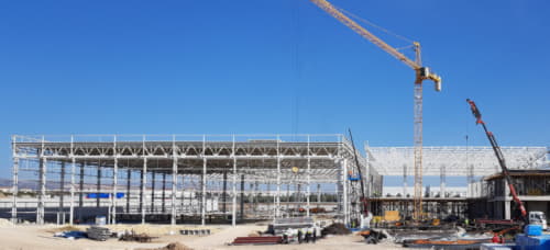 LİMAK-Tusaş Assembly Hangar Manufacturing and Assembly