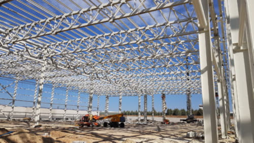 LİMAK-Tusaş Assembly Hangar Manufacturing and Assembly