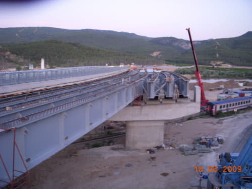 LİMAK & KOLİN - MEKECE Bridge Steel Construction Manufacturing and Installation
