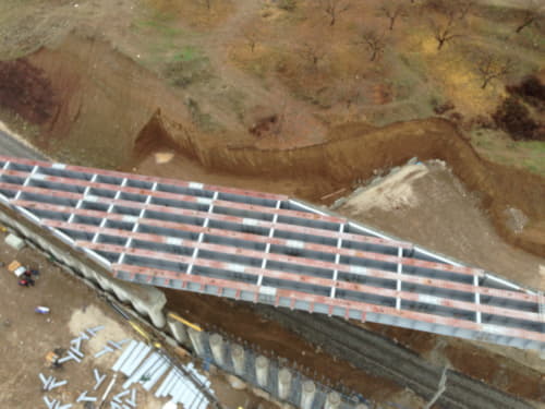 KOLİN İNŞAAT - KGM HEKİMHAN Steel Bridge Manufacturing and Installation
