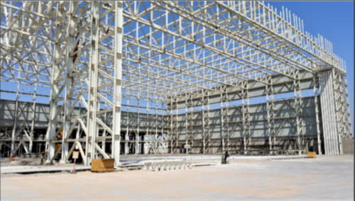 GORKEM CONSTRUCTION LTD. ŞTİ. - Iraq - Baghdad Aircraft Maintenance Hangar Building Manufacturing