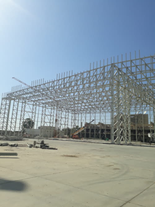 GORKEM CONSTRUCTION LTD. ŞTİ. - Iraq - Baghdad Aircraft Maintenance Hangar Building Manufacturing