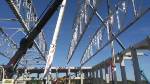 YAZICI DEMİR ÇELİK A.Ş. - Antalya-Congress Center Roof Steel Manufacturing and Installation