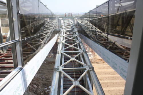 LİMAK - Sabiha Gökçen Terminal Building Rotunda - Passenger Bridge Steel Construction Manufacturing and Installation