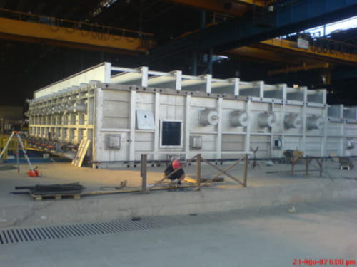 KROMAN STEEL - 2nd Wire Rod Rolling Mill Annealing Furnace Manufacturing