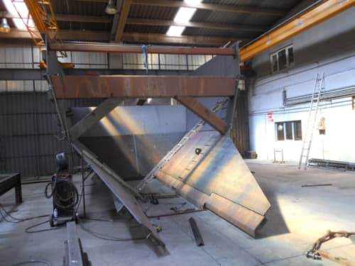 GÜRSAN - Chassis and Bunker Steel Construction Manufacturing