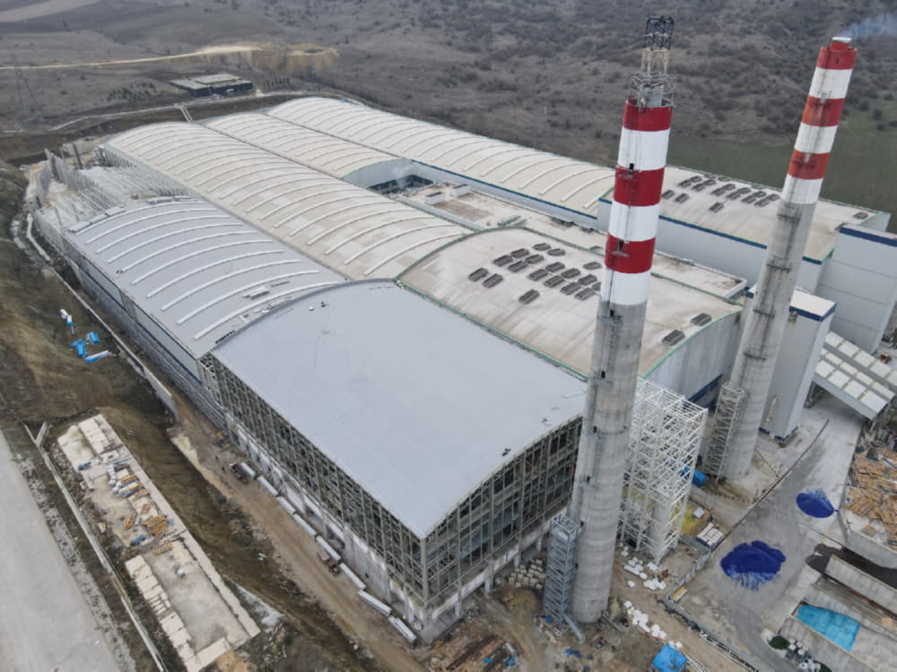 PARK CAM A.Ş.-FUR40 Bozüyük Glass Container Factory Furnace Building Steel Manufacture and Installation