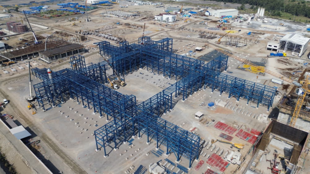 OYAK-Carbon Black Plant Project Steel Manufacture and Installation