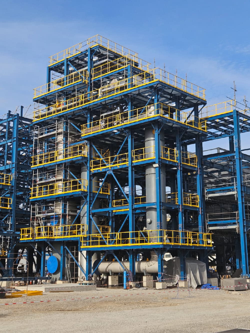 OYAK-Carbon Black Plant Project Steel Manufacture and Installation
