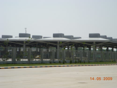 ÖZTAŞ CONSTRUCTION - Kapıkule Border Gate Steel Construction Manufacturing and Installation
