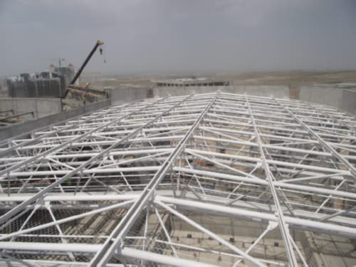 VOLGA CONSTRUCTION - Turkmenistan Polytechnic Institute Steel Manufacturing and Assembly